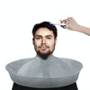 PE Material Haircut Cape 60cm Umbrella Design Salon Hairdressing Cloak For Hair Dye Perm(Gray)