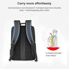 OUMANTU 9003 Business Laptop Bag Oxford Cloth Large Capacity Backpack with External USB Port(Black)