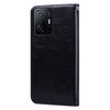 For Xiaomi Mi 11T Oil Wax Texture Leather Phone Case(Black)