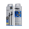 WK WDC-32i Raython Gen2 1m 2.4A USB to 8 Pin Fast Charging Data Cable(Black)