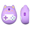 For Tamagotchi pix Silicone Cartoon Electronic Pet Protective Case(Purple)