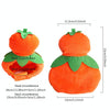 Plush Gourd Pet Hat | Dog & Cat Costume | Halloween & Christmas