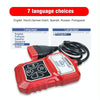 KONNWEI KW309 V309 V310 MS309 Code Reader OBD2 Scanner Diagnostic Tool(Red)