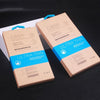 50 PCS Kraft Paper Phone Case Leather Case Packaging Box, Size: L 5.8-6.7 Inch(Blue)