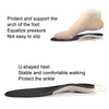 Sports And Casual Insoles TPE Shock Absorption Massage Arch Support Insoles, Size: S