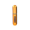 Portable Mini Aluminum Refillable Perfume Bottle Spray Empty Cosmetic Containers Atomizer, Capacity:5ml(Gold)