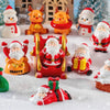 Micro Landscape Christmas Decorations Accessories Desktop Small Ornaments, Style: No.2 Santa Claus Stand