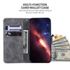 For Realme 13+ Global Geometric Embossed Leather Phone Case(Grey)