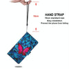 For Alcatel 1L (2021) Coloured Drawing Cross Texture Horizontal Flip PU Leather Case with Holder & Card Slots & Wallet & Lanyard(Blue Red Butterfly)