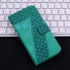 For Xiaomi Redmi K70 / K70 Pro Seven-shaped Embossed Leather Phone Case(Green)