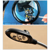 16129-C 2.5X/7.5X/10X LED Lighting Auxiliary Bracket Maintenance Magnifier(EU Plug)