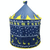 Ultralarge Children Beach Tent Baby Toy Play Game House Kids Princess Prince Castle Indoor Outdoor Toys Tents Christmas Gifts(Black)