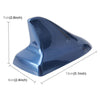 A-886 Car Auto Shark Fin Dome Antenna Decoration for Honda Buick Nissan Hyundai Toyota Volkswagen Mazda(Dark Blue)