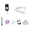 Hand-held 3D Printing Pen, EU Plug(Purple)