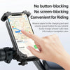 ROCK PRH1004 Cycling Phone Holder, Style:Handlebar Style