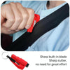 3 in 1 Car Emergency Hammer / Key Chain / Knife Broken Glass Portable Tool(Yellow)