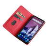 For Alcatel 1B 2022 Skin Feel Magnetic Horizontal Flip Leather Phone Case(Red)