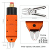 HSD MS-5+F1S Cut Plastic Set 2 In 1 Pneumatic Snip Plier Cutting Metal Plastic Model Scissor Tool