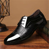 Fashion Men Leather Soft Business Casual Shoes, Size:42(Black)