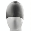Pure Color Style Elastic Silicone Swimming Cap / Swimming Hat, SC208(Black)