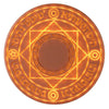 10W Magic Array Qi Standard Wireless Fast Charger Charging Pad with Voice For iPhone, Galaxy, Huawei, Xiaomi, LG, HTC and Other QI Standard Smart Phones (Brown)