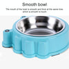 Red Cartoon Pet Bowl - Stainless Steel - Cat & Dog