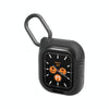 D8 Pro 2.01 inch 2 in 1 Bluetooth Earphone Steel Strap Smart Watch, Support NFC with Cover(Black)