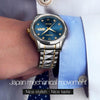 JIN SHI DUN 8813 Fashion Waterproof Luminous Automatic Mechanical Watch, Style:Men(Silver Gold White)