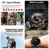 LEMFO K67 1.43 inch AMOLED Screen GPS Sports Smart Watch, Support Bluetooth Call / Health Monitoring(Silver Orange)