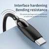 1.2m 100W USB-C / Type-C to USB-C / Type-C + 8 Pin Fast Charging Data Cable(Black)