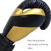 NW-036 Boxing Gloves Adult Professional Training Gloves Fighting Gloves Muay Thai Fighting Gloves, Size: 6oz(Black)