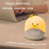 Cartoon Animal LED Smart Alarm Clock Bedside Mini Sleeping Lamp(Kaura Bear)