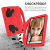 For Lenovo Tab M10 HD 10.1 TB-X505F/X505N EVA Shockproof Tablet Case with Thumb Bracket(Red)