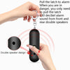 130dB Personal Safety Alarm Keychain, LED Light, Waterproof, Rose Gold
