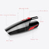 Car Wired Portable 120W Handheld Powerful Vacuum Cleaner Cable Length: 5m, without LED Light (Black)