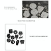 2 PCS Brooch Dark Series Punk Black Retro Brooch Pin(XZ1152)