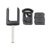 Opel HU100 2 Button Key Case Replacement with Blade