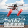 For DJI Mini 3 Pro RCSTQ Increase Tripod Landing Skid Float Kit Landing Gear +Buoyancy Rod Set