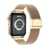 Ochstin 5HK28 1.78 inch Square Screen Steel Strap Smart Watch Supports Bluetooth Call Function/Blood Oxygen Monitoring(Gold)