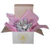 Transparent Hot Stamping Heart-shaped Sticker Thank You Gift Decoration Sticker(3.8cm / 1.5inch)