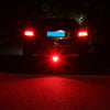 DC12V 1W Car Triangle Highlight Brake Lights Reversing Light with 20LEDs SMD-3528 (Red)