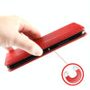 For ASUS Zenfone 10 / 9 Magnetic Buckle Retro Texture Leather Phone Case(Red)