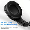 A8 Charging Version Portable Digital Display FM Headphone(Black)
