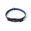 Cowboy Cat Dog Collar, Small 16-32cm, Blue Denim, Star