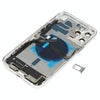 iPhone 12 Pro Max White Back Cover Assembly with Wireless Charging
