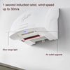 Interhasa 220V Automatic Electric Hand Dryer Mini  Induction Hand Drying Machine,Style: Hot and Cold,CN Plug