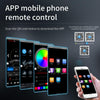 A3032 Car Bluetooth MP3 Player ISO Interface EQ Sound Effect Fast Charge Colorful Button Radio(Black)