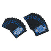 2 Set Plastic Waterproof PVC Poker Cards, Size:6.3 x 8.9cm(Blue+White)