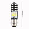 PX15D DC12V / 7.4W Motorcycle LED Headlight with 24LEDs SMD-3030 Lamp Beads (Yellow + White)