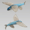 3 PCS Simulation Marine Animal Model Ornaments Flying Fish